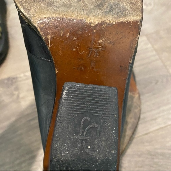 Couture Donald J Pliner Leather Mules Size 7.5 - Picture 2 of 12